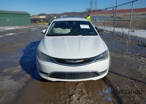 2016 Chrysler 200 Limited z USA, uszkodzony, nr VIN 1C3CCCAB0GN112269